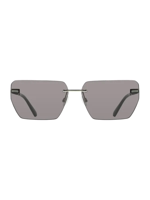 Calvin Klein Herren SONNENBRILLE Silber CKJ25207S_AG043, Größe UNI