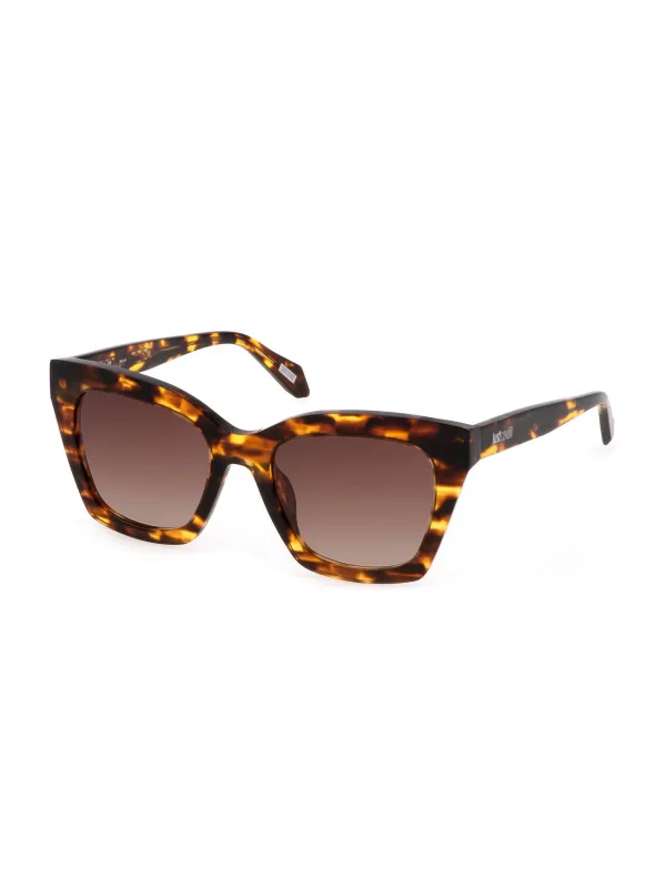 Just Cavalli Damen Sonnenbrille Braun SJC024_MARRONE_734Y, Größe UNI