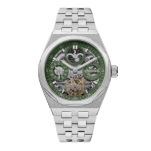 INGERSOLL Automatikuhr The Broadway Dual Time silber onesize Herren Skelettiertes Zifferblatt 43 I12905