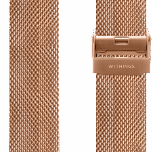 Milanese rose strap 18 mm