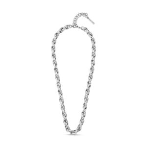 Police Herren Kette Halskette Silber 50 cm Edelstahl Kette Halsband Schmuck Herrenkette